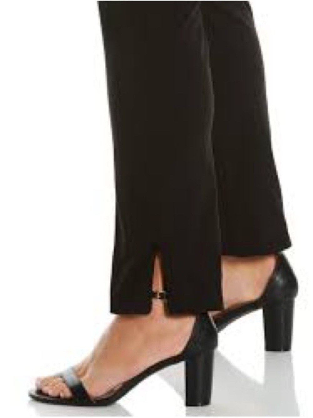 Rafaella Black Pull-on Stretch Pants